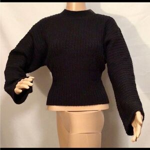 Forever 21 Black Crew Neck Sweater